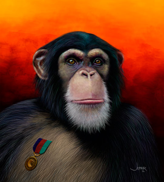 Image:  Copyright 2012, Jephyr (Jeff Curtis), All Rights Reserved. Adobe Photoshop and Wacom Tablet Digital Painting:  Ordus de terci Bananas!